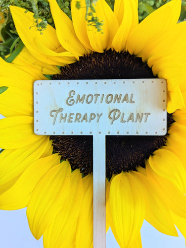 Emotional Therapy Plant Garden Marker